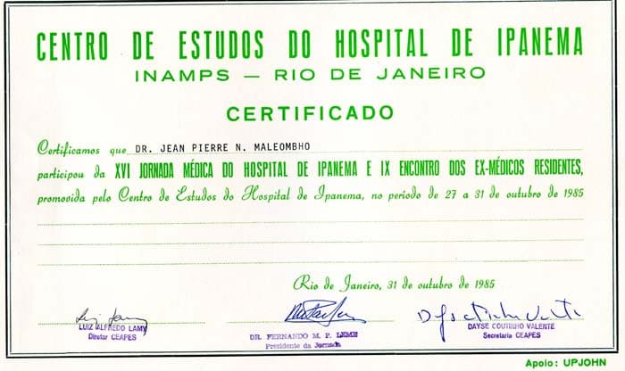 Diplôme & Certificat 10