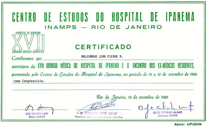 Diplôme & Certificat 31
