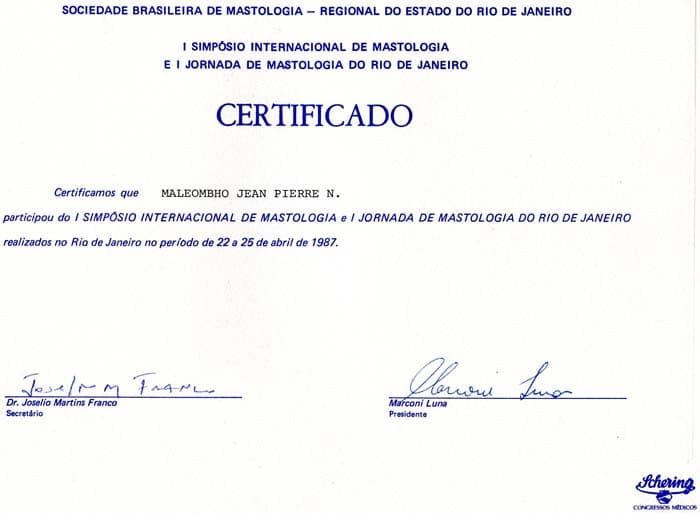 Diplôme & Certificat 41