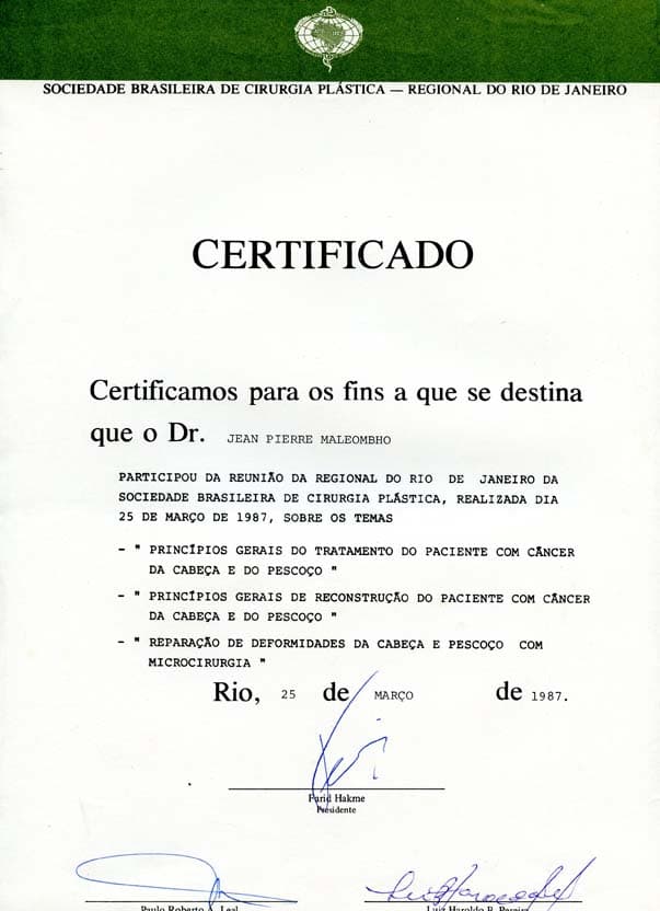 Diplôme & Certificat 43