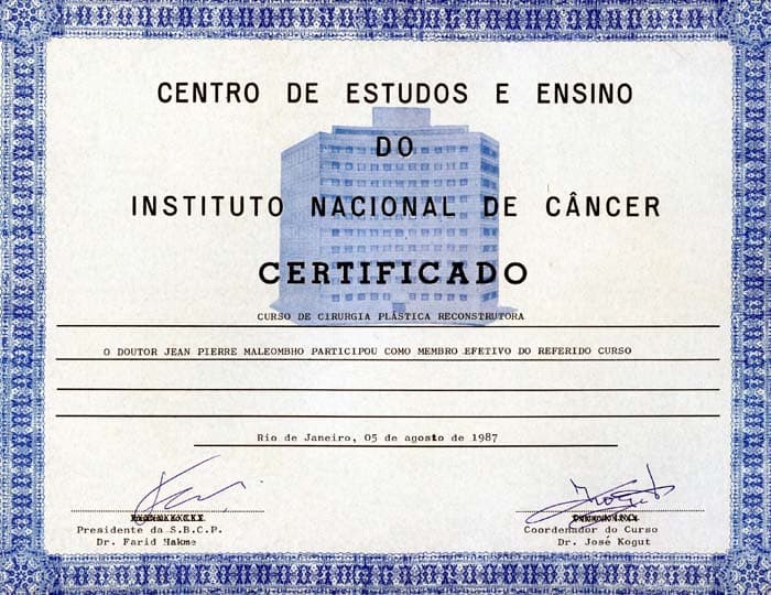 Diplôme & Certificat 46