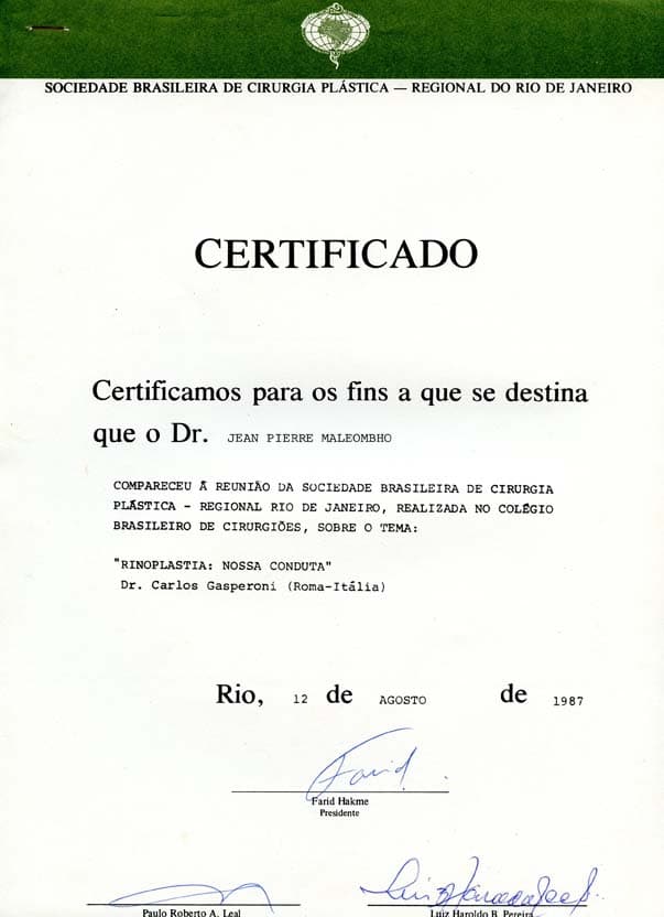 Diplôme & Certificat 52