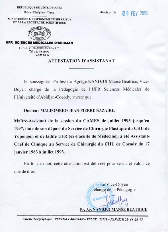 Diplôme & Certificat 75